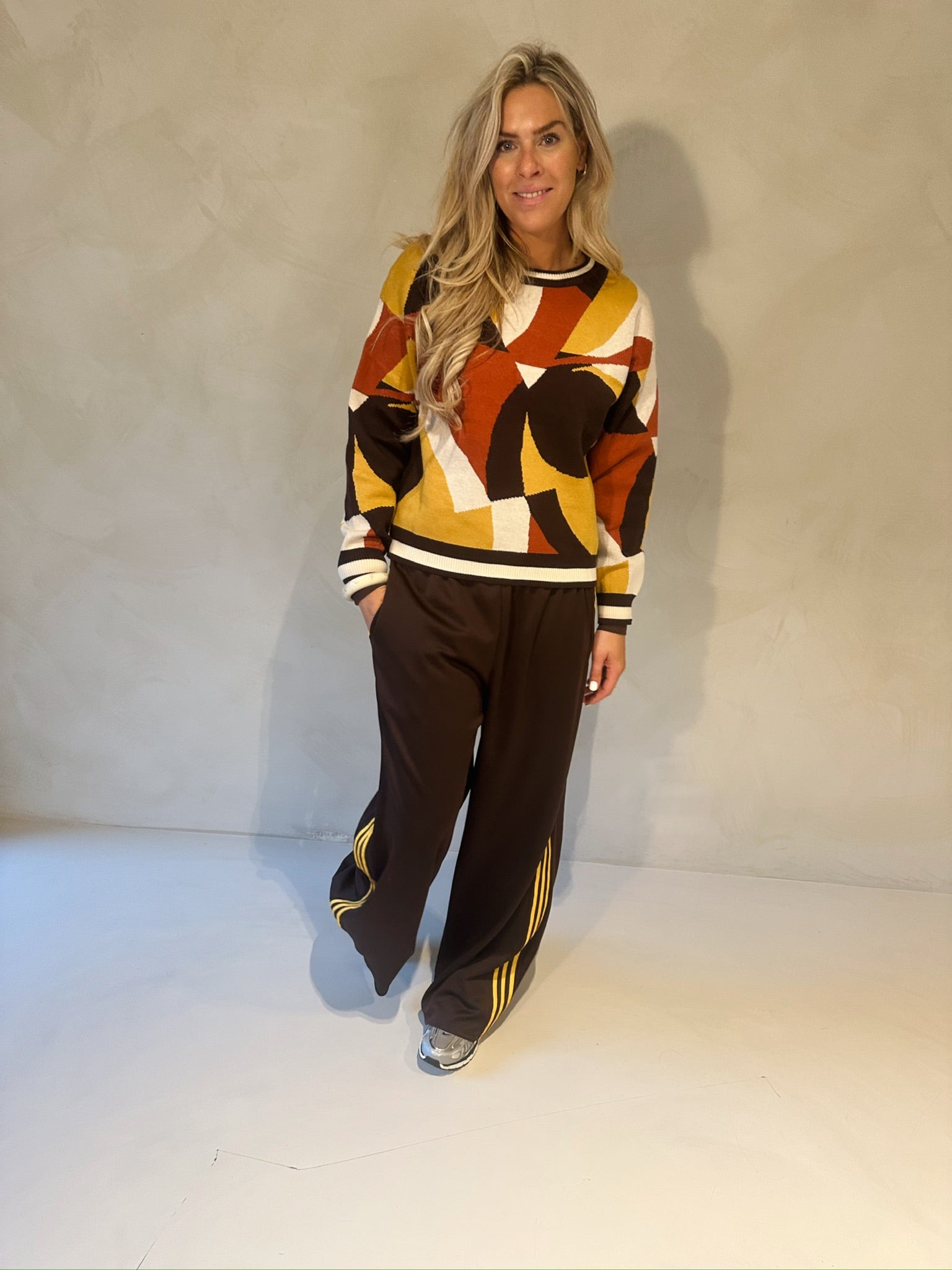 Sia sweater – Multi color knit