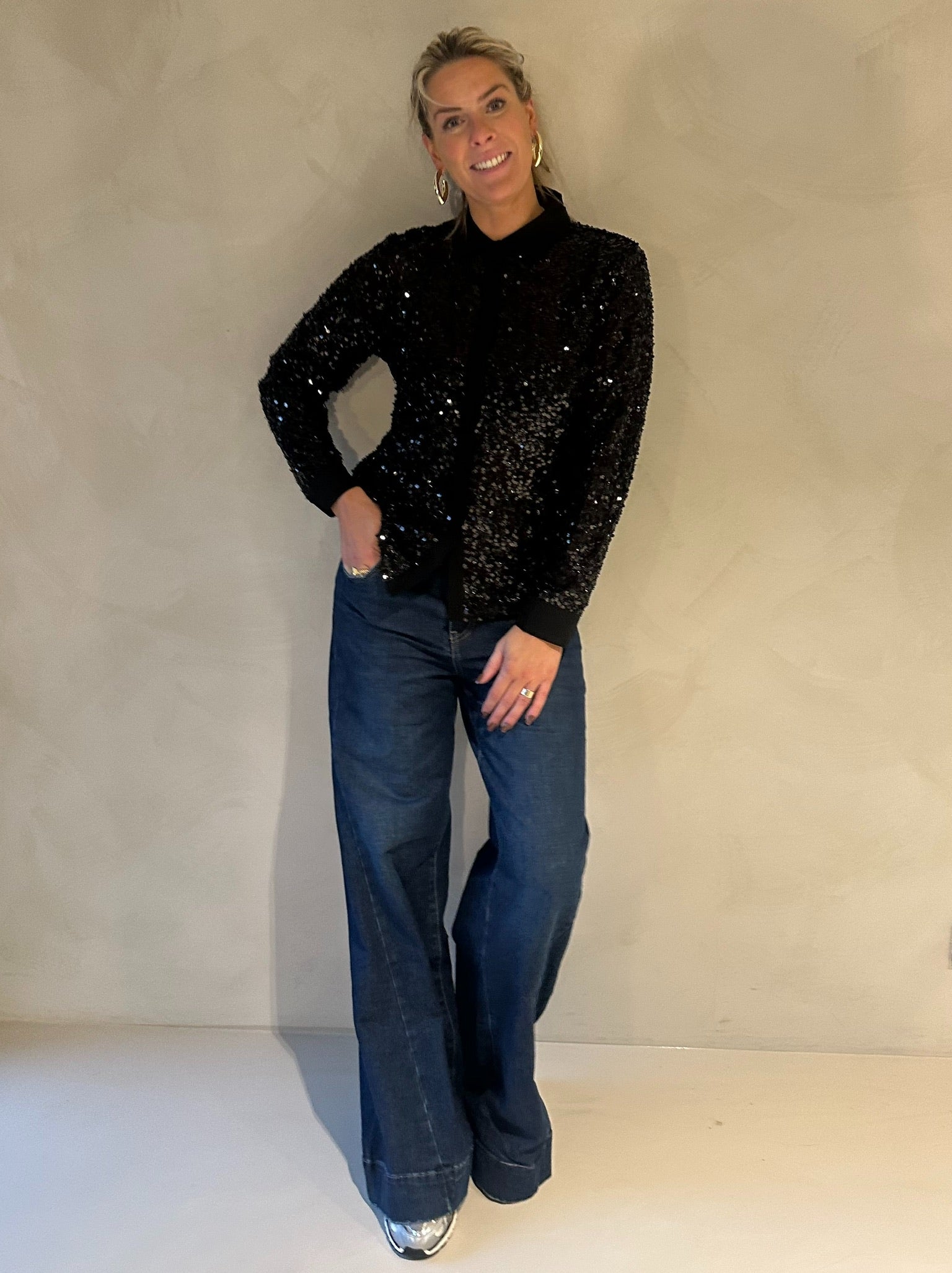 Gwenny Glitter Blouse