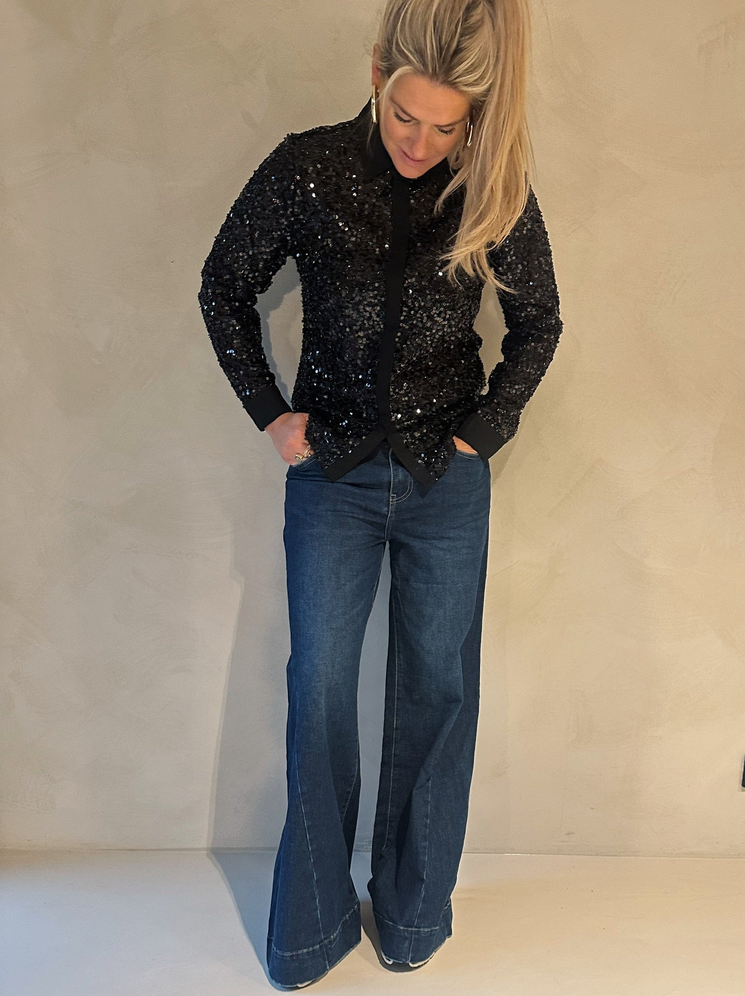 Gwenny Glitter Blouse