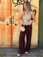 Babs Pants - Dark Brown