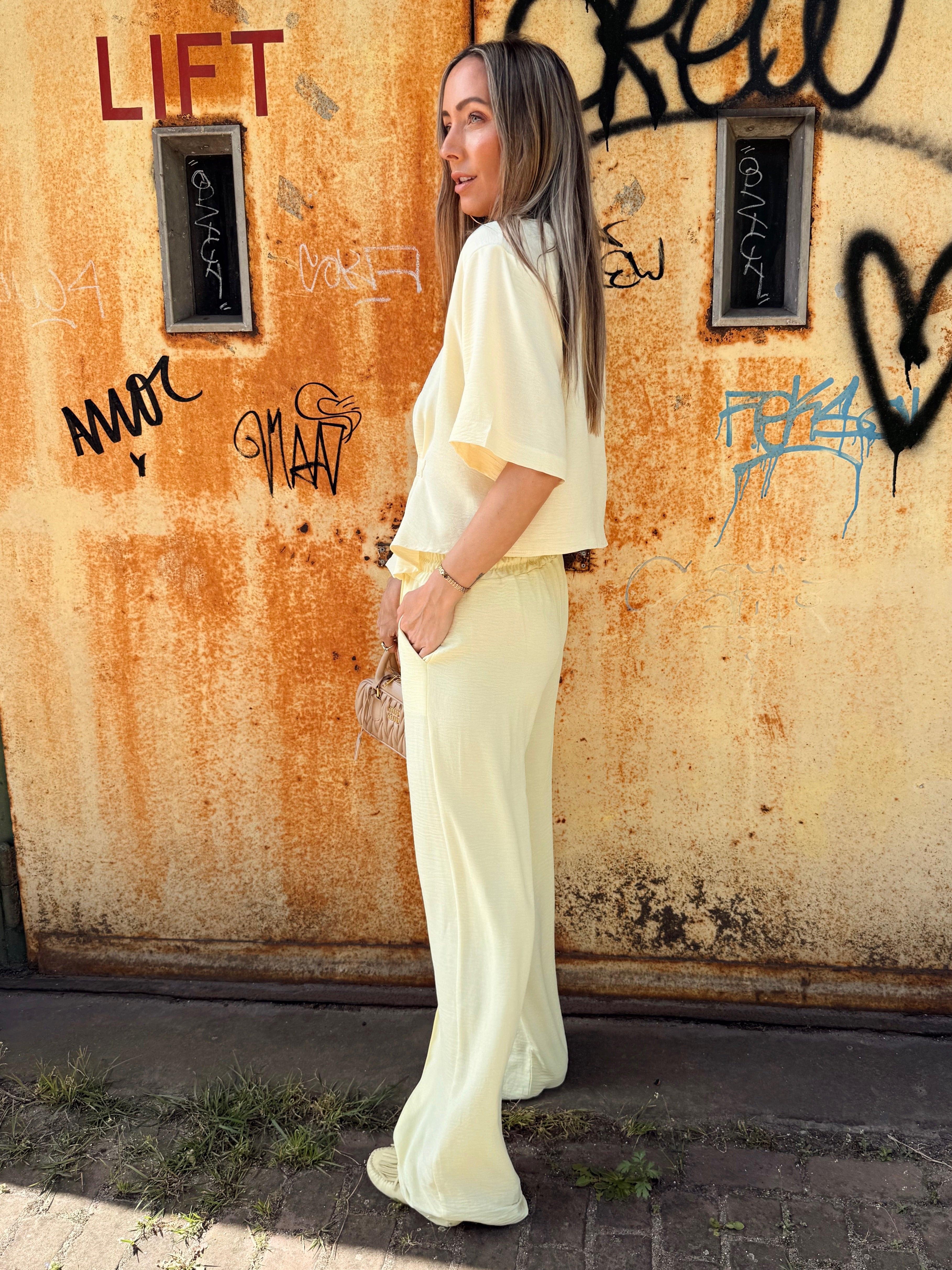 Becky Top - Butter Yellow