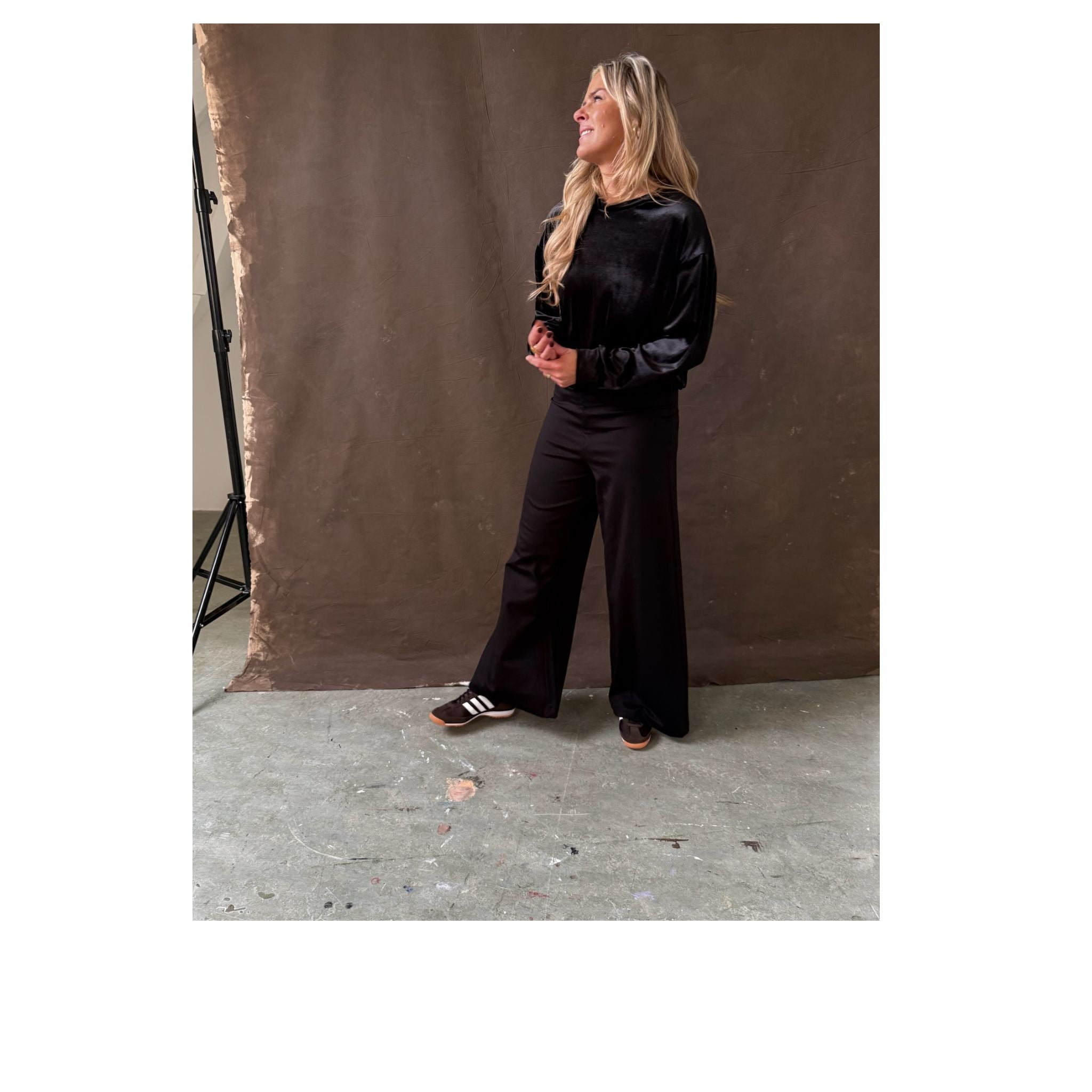 Elena stretch pants zwart  XS t/m L | Chic & comfy