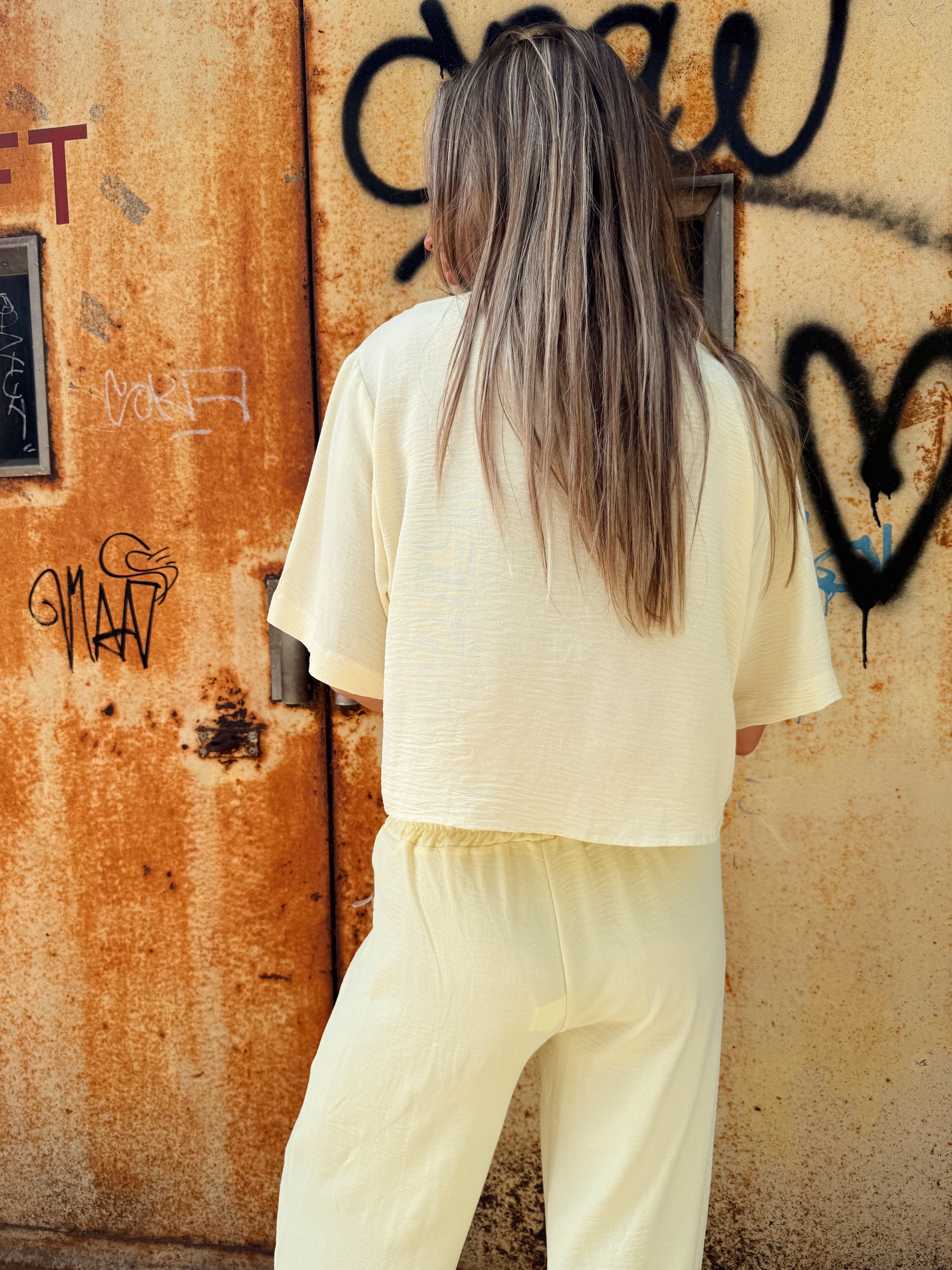 Becky Top - Butter Yellow