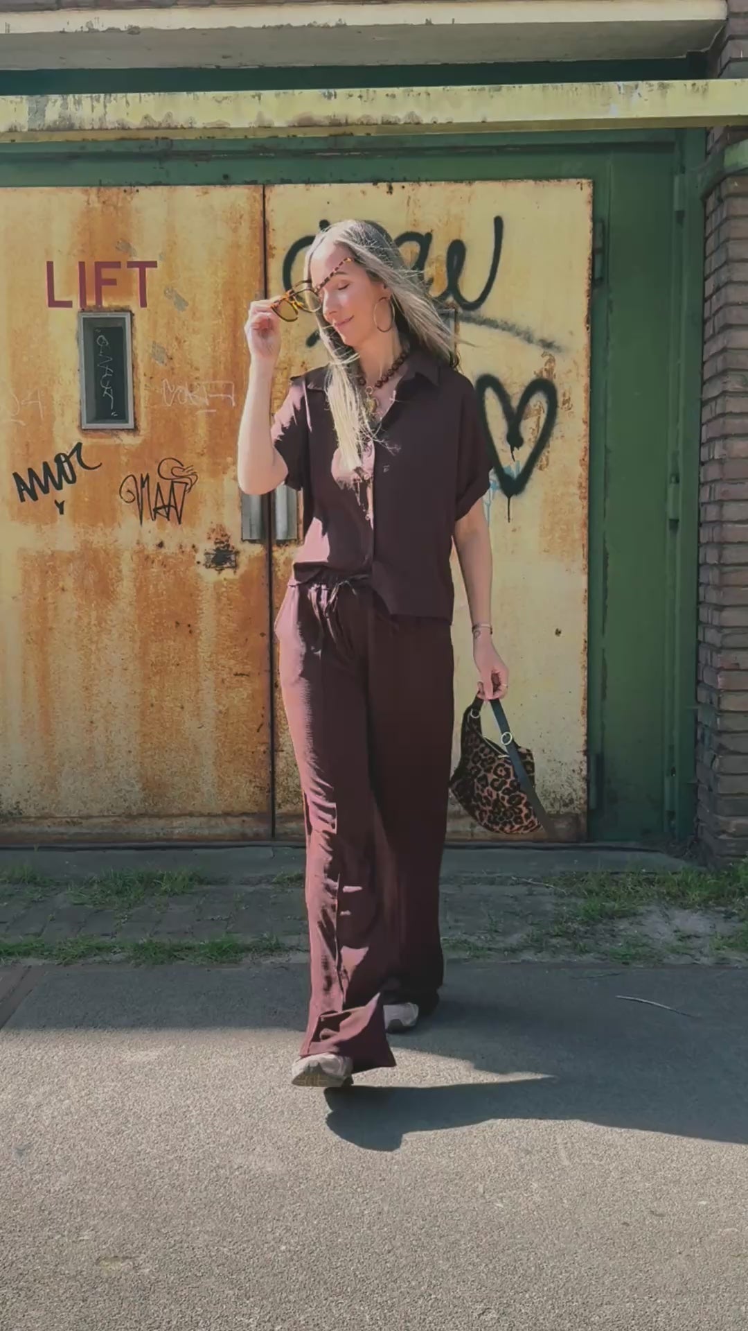 Babs Blouse - Dark Brown